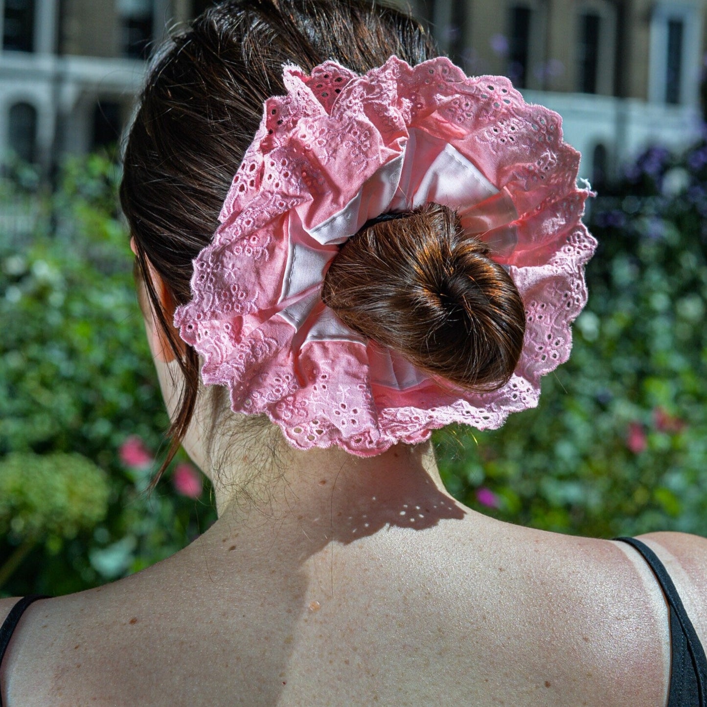 Beautiful 'Rose Quartz' Pale Pink XL Scrunchie