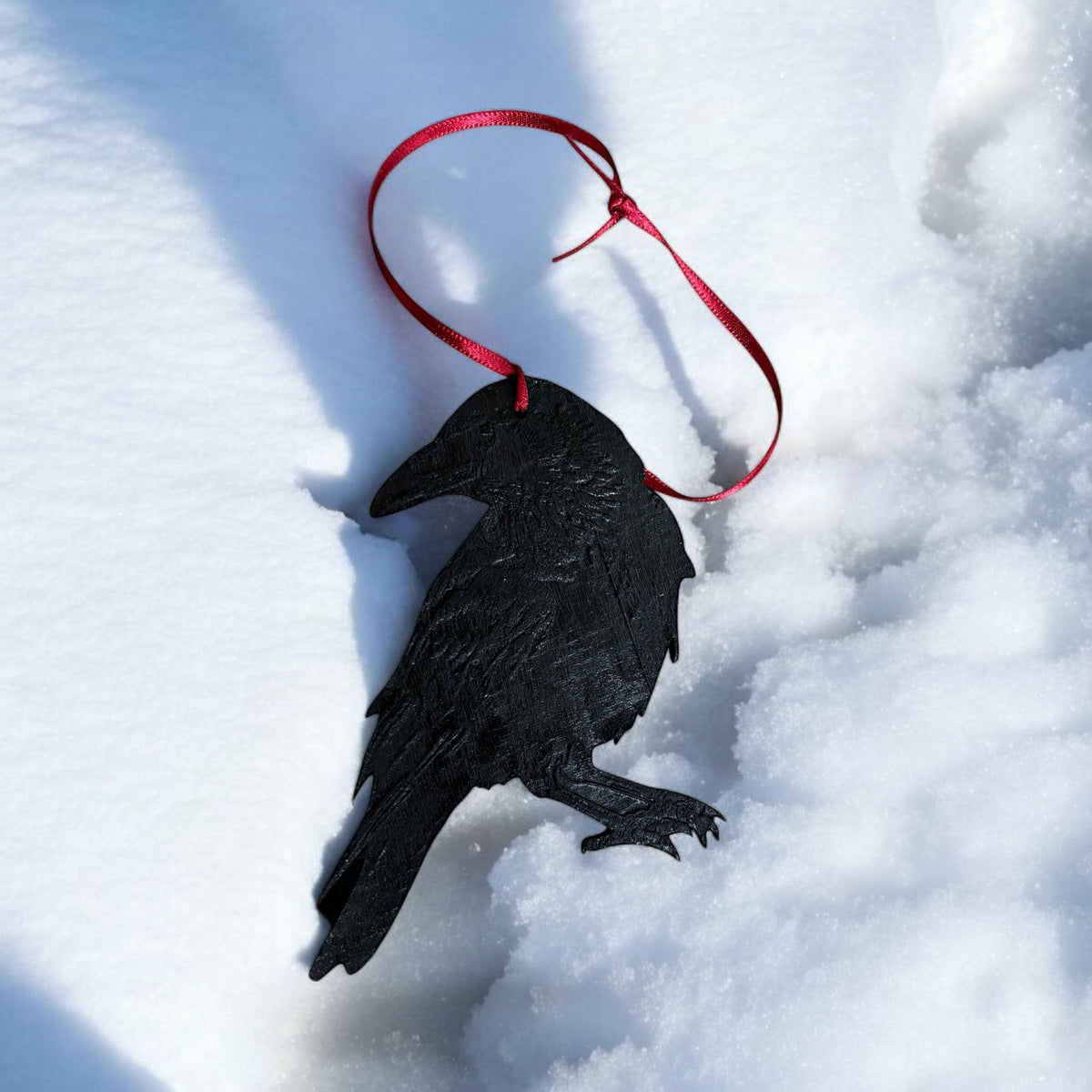 Absolutely Enchanting Gothic Raven Hanging Ornament