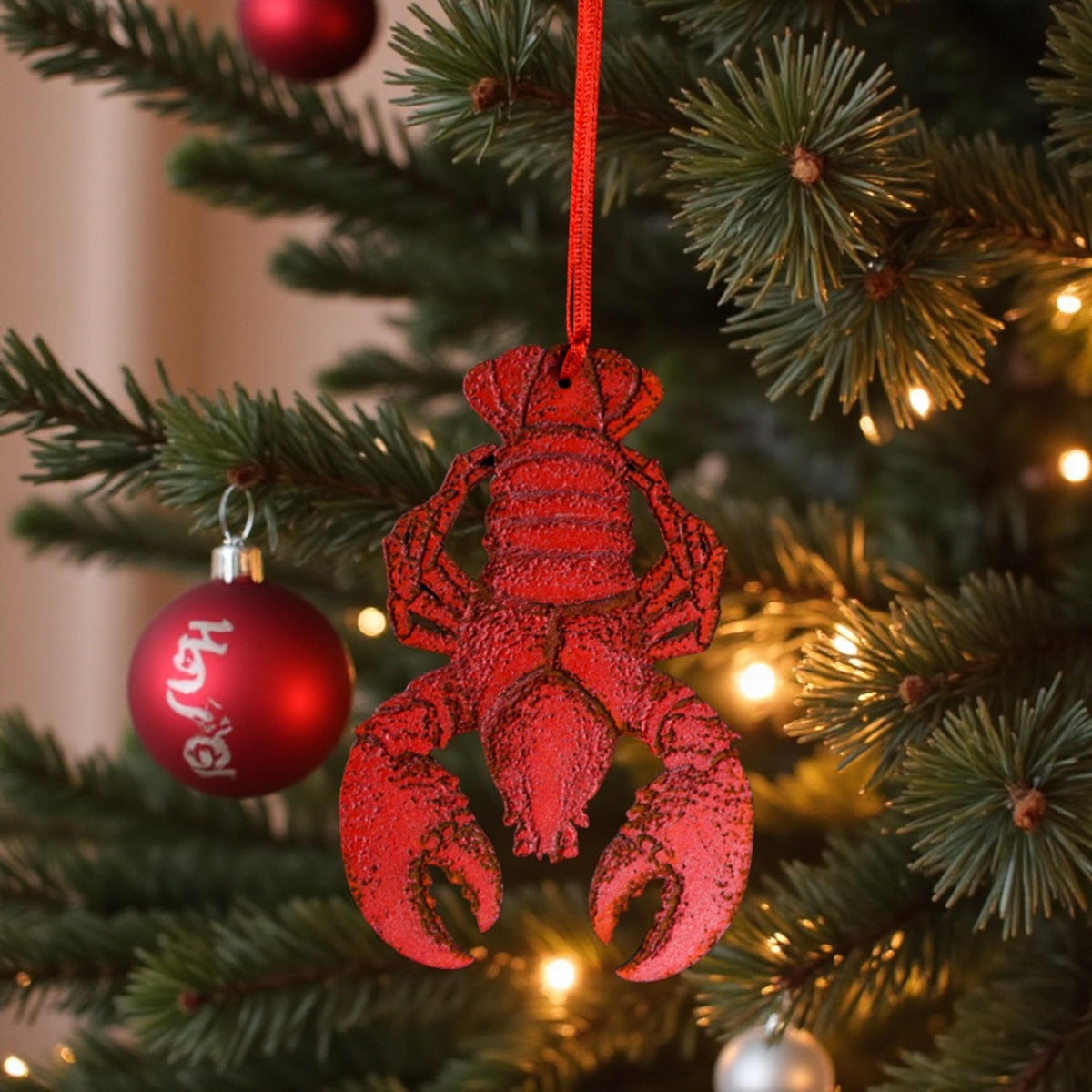 Red Lobster Hanging Ornament